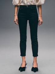Black Authentic Denim Cropped Capri Jeans - Image 2 of 7
