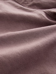 Mauve Purple 100% Cotton Denim Dungarees - Image 7 of 8