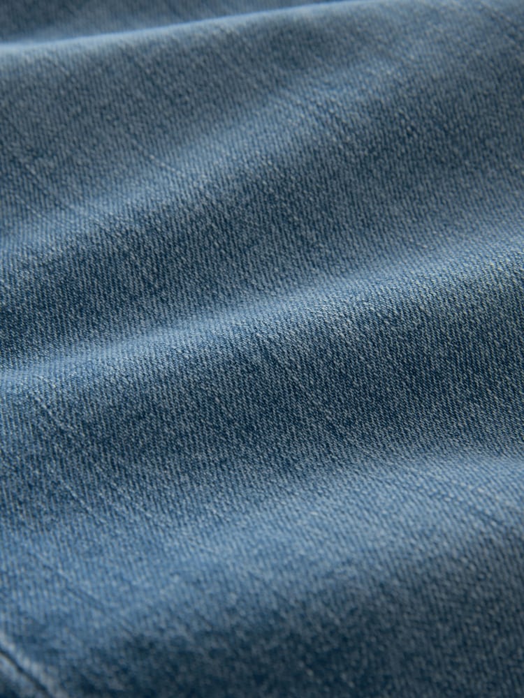 Mid Blue Crop Wide Leg Jeans - Image 7 of 7