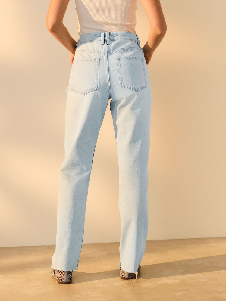 Bleach 100% Cotton Straight Leg Jeans - Image 2 of 6