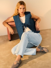 Bleach 100% Cotton Straight Leg Jeans - Image 3 of 6