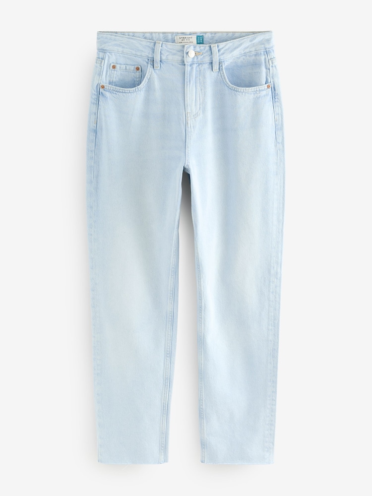 Bleach 100% Cotton Straight Leg Jeans - Image 4 of 6