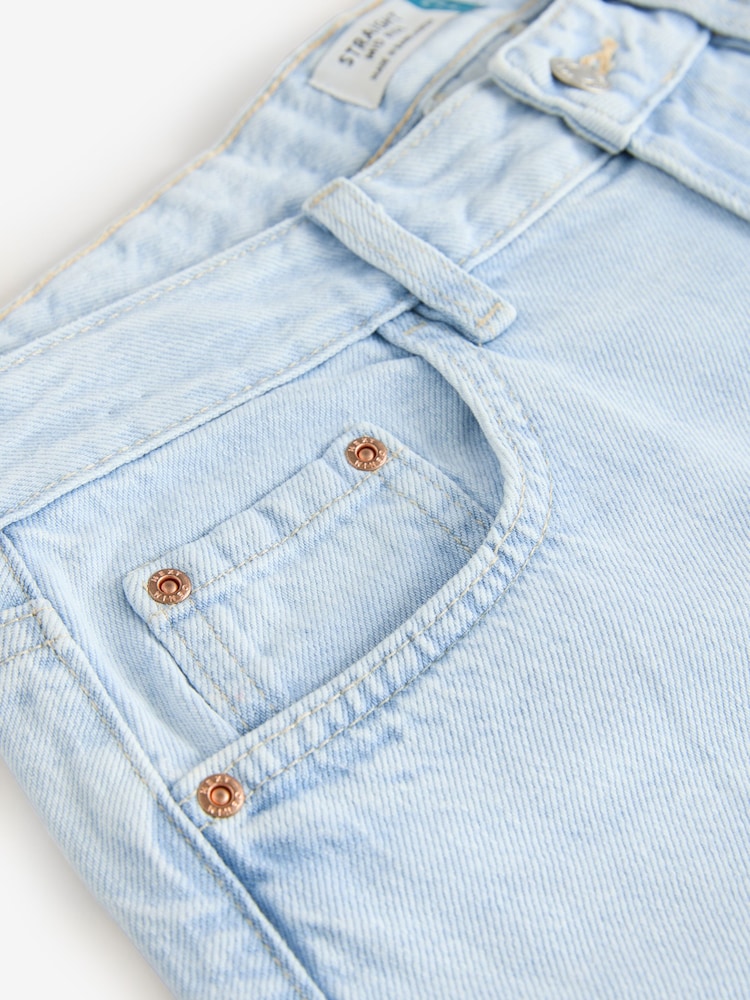 Bleach 100% Cotton Straight Leg Jeans - Image 5 of 6