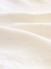 Ecru Carpenter Wide Leg 100% Cotton Jeans - Image 6 of 10