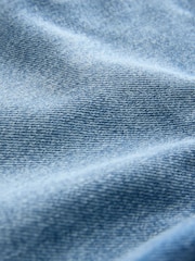 Dark Blue 100% Cotton Straight Leg Jeans - Image 8 of 8