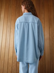 Bleach Relaxed Denim Shirt - Image 4 of 5