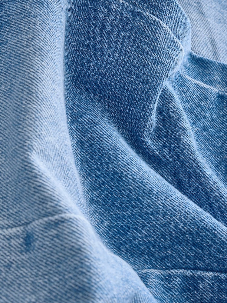 Dark Blue Horseshoe Barrel 100% Cotton Jeans - Image 7 of 7