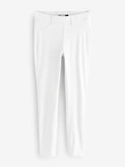 White Jersey Denim Leggings - Image 1 of 6