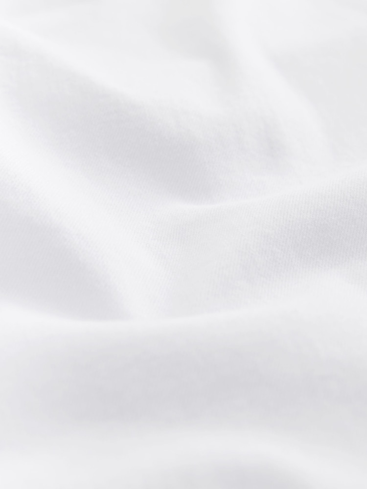 White Wide Crop Lift Slim And Shape Jeans - Image 7 of 7