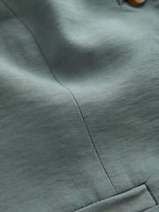 Grey Button Through V-Neck Waistcoat - Image 6 of 7