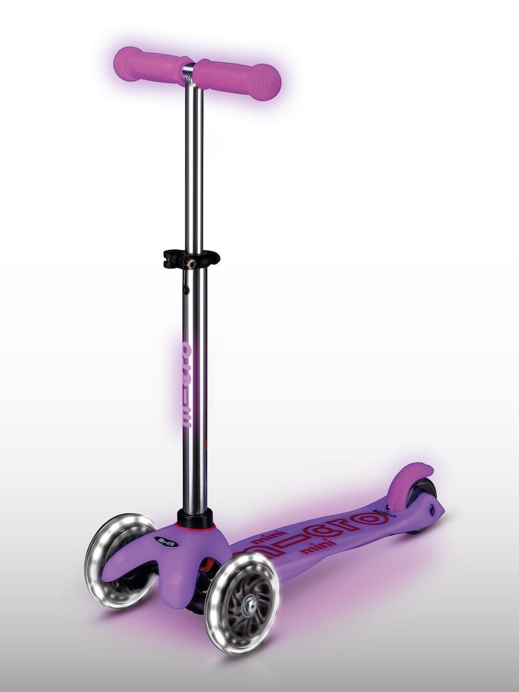 Micro Scooters Pink Mini Deluxe Glow LED Scooter - Image 1 of 5