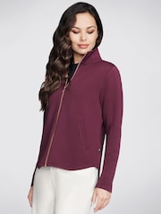 Skechers Red GO WALK Shine Jacket - Image 1 of 3