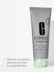 Clinique All About Clean 2-in-1 Charcoal Mask + Scrub 100ml - Image 2 of 5