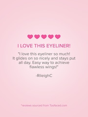 Too Faced Better Than Sex Easy Glide Waterproof Liquid Eyeliner - Image 5 of 5