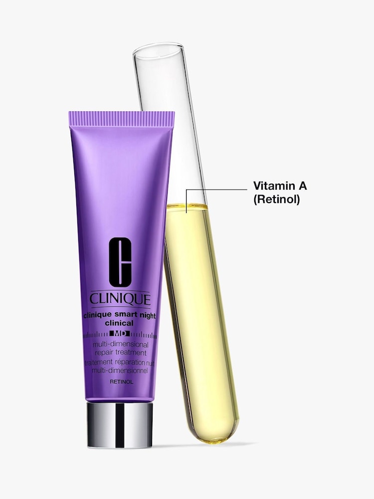 Clinique Smart Night Clinical MD Multi Dimensional Repair Treatment Retinol 30ml - Image 3 of 3