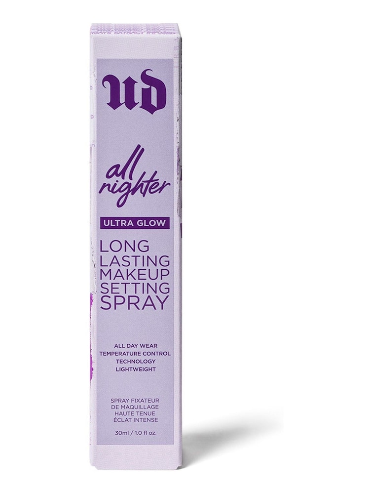 Urban Decay All Nighter Setting Spray Ultra Glow Travel Size 30ml - Image 1 of 2
