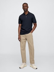 Jūras spēki - Gap Stretch Pique Polo Shirt - Attēls 3 no 5