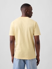 Gap Yellow Everyday Soft Crew Neck T-Shirt - Image 1 of 5