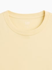 Gap Yellow Everyday Soft Crew Neck T-Shirt - Image 5 of 5