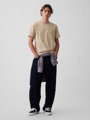 Gap Beige Classic Short Sleeve T-Shirt - Image 3 of 4