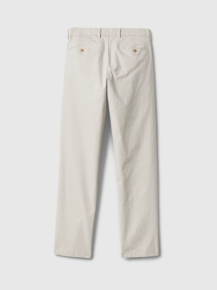 Gap Cream Modern Straight Chinos - Image 5 of 5 Gap Cream Modern Straight Chinos - Image 5 of 5