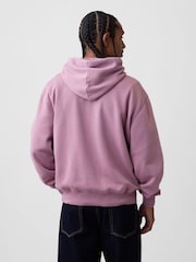 Gap Pink VintageSoft Arch Logo Hoodie - Image 2 of 4