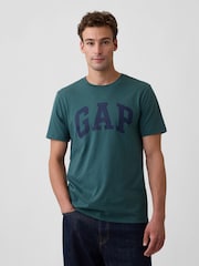 Gap Dark Teal Everyday Soft Logo T-Shirt - Image 1 of 5