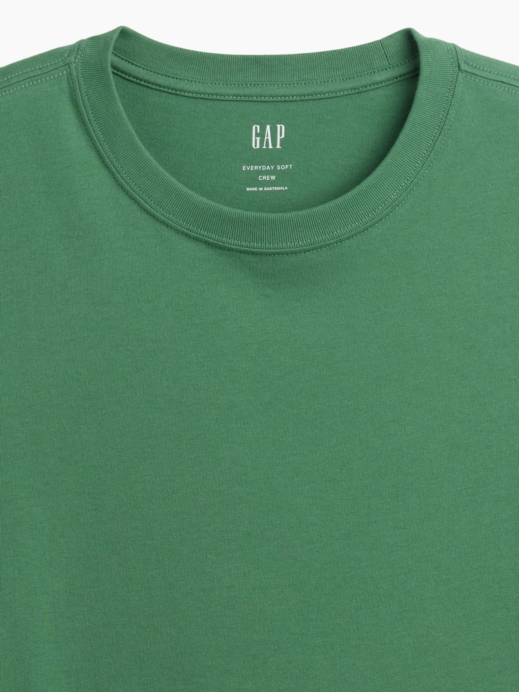 Zaļš - Gap EverydaySoft T-krekls ar apaļu kakla izgriezumu - Attēls 5 no 5