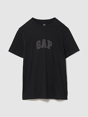 Schwarz - Gap T-Shirt mit Logo - Bild 2 von 2