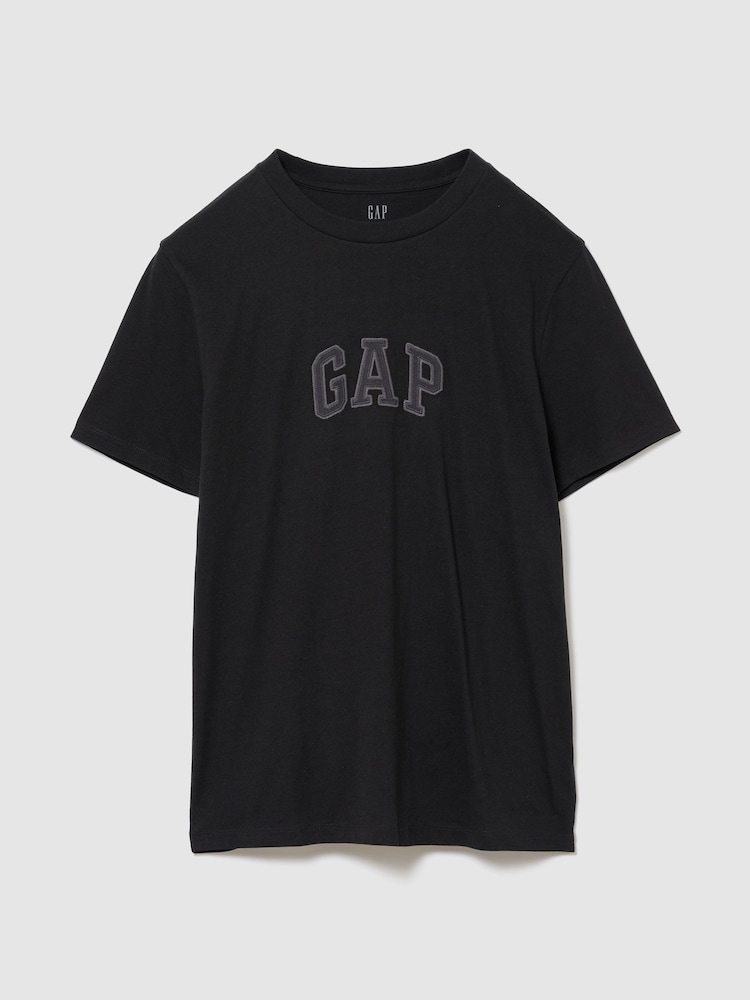 Schwarz - Gap T-Shirt mit Logo - Bild 2 von 2 Schwarz - Gap T-Shirt mit Logo - Bild 2 von 2
