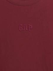 Gap Brown Everyday Soft Gap Mini Logo T-Shirt - Image 4 of 4