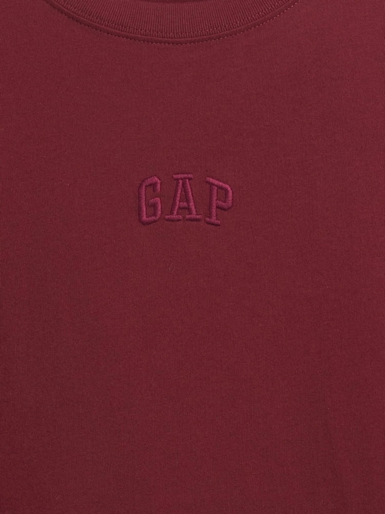 Gap Brown Everyday Soft Gap Mini Logo T-Shirt - Image 4 of 4