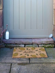 Artsy Mats Yellow Hello Lemons Coir Doormat - Image 5 of 12