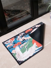 Felpudo lavable para interiores Japanese Crane de Artsy Mats - Imagen 2 de 4
