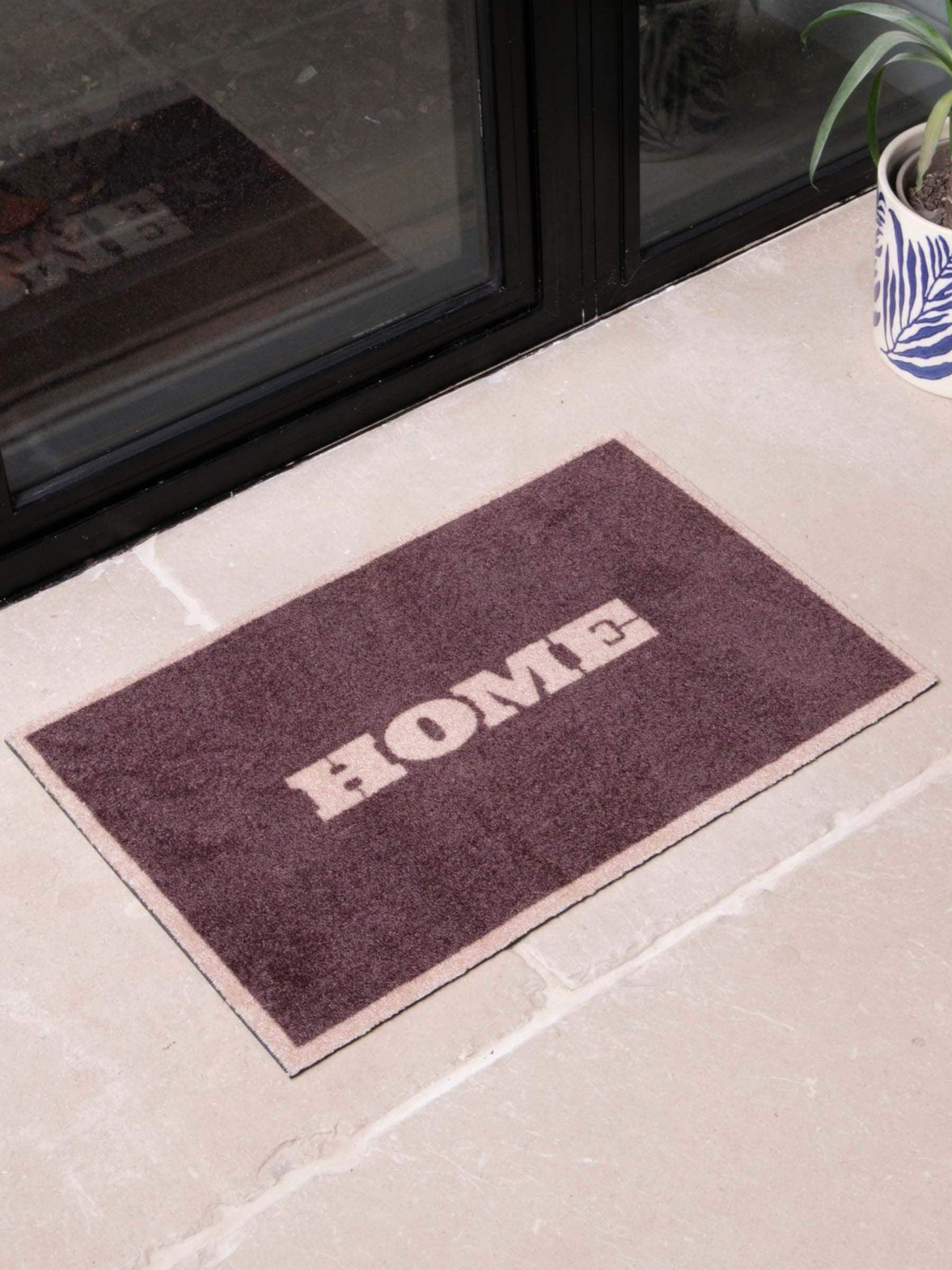 Artsy Mats Brown Home Indoor Washable Doormat