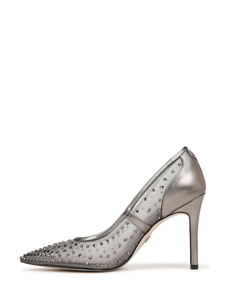 Sam Edelman Hazel Mesh Stiletto Heel Court Shoes - Image 2 of 6 Sam Edelman Hazel Mesh Stiletto Heel Court Shoes - Image 2 of 6
