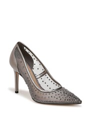 Sam Edelman Hazel Mesh Stiletto Heel Court Shoes - Image 3 of 6