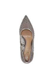 Sam Edelman Hazel Mesh Stiletto Heel Court Shoes - Image 4 of 6