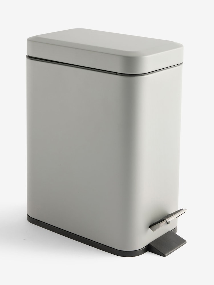 Light Grey Soft Close Pedal 5 Litre Bin - Image 1 of 2