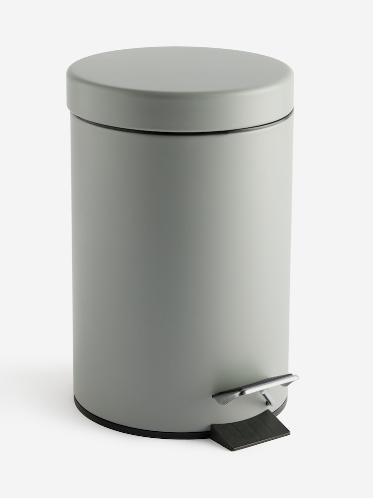 Light Grey Soft Close Pedal 3 Litre Bin - Image 2 of 3 Light Grey Soft Close Pedal 3 Litre Bin - Image 2 of 3