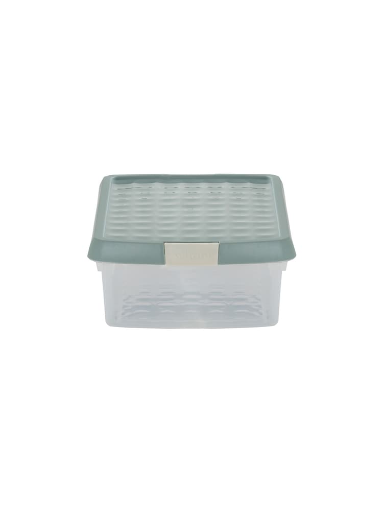 Wham Green Milieu 7L Rectangular Plastic Clip Box and Lid Box and Lid - Image 2 of 5