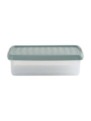 Wham Green Milieu 7L Rectangular Plastic Clip Box and Lid Box and Lid - Image 3 of 5