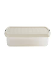 Wham Slate Grey 8.5L Rectangular Plastic Clip Box and Lid - Image 3 of 5