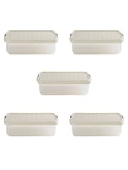 Wham Slate Grey 8.5L Rectangular Plastic Clip Box and Lid - Image 5 of 5