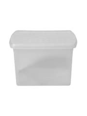 Wham 5 Pack Clear 21.5L Rectangular Plastic Clip Box and Lid - Image 3 of 5