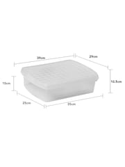 Wham Clear 8.5L Rectangular Plastic Clip Box and Lid - Image 5 of 5
