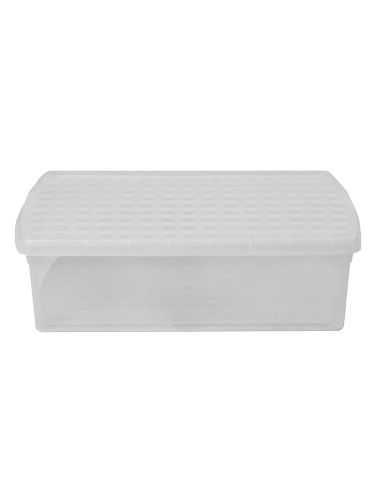 Wham 5 Pack Clear 30L Rectangular Plastic Clip Box and Lid - Image 2 of 5
