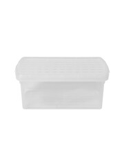 Wham 5 Pack Clear 10.5L Rectangular Plastic Clip Box and Lid - Image 3 of 5