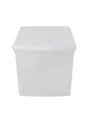 Wham 5 Pack Clear 62L Rectangular Plastic Clip Box and Lid - Image 2 of 5