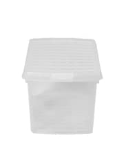 Wham Clear 14L Rectangular Plastic Clip Box and Lid - Image 2 of 5